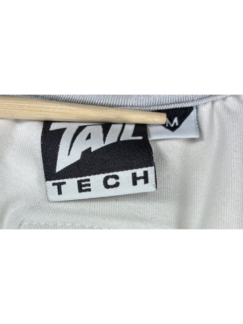 Tail Tech Womens M Sleeveless Quarter Zip Golf Polo Shirt White Purple Medium - Picture 3 of 9